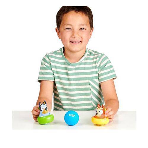 Bath Time Fun with Bluey & Bingo - Bluey Bath Squirters 3 Pack - by Moose Toys | Buy at ToyShnip