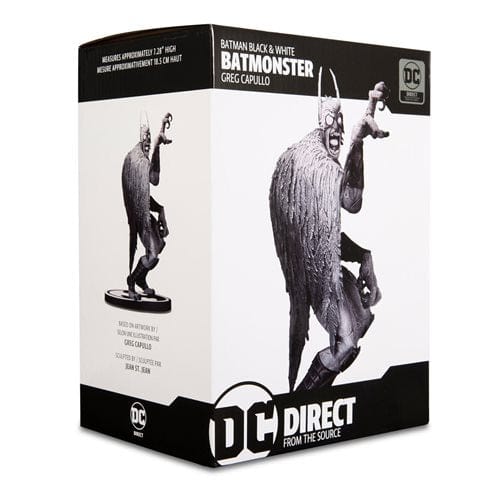 Batman Black and White Batmonster by Greg Capullo Statue - by DC Direct | Buy at ToyShnip