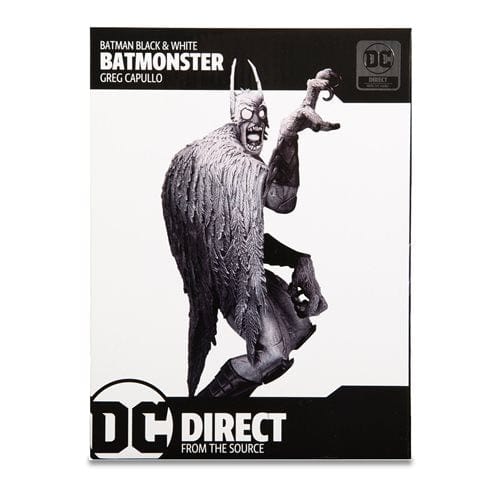 Batman Black and White Batmonster by Greg Capullo Statue - by DC Direct | Buy at ToyShnip