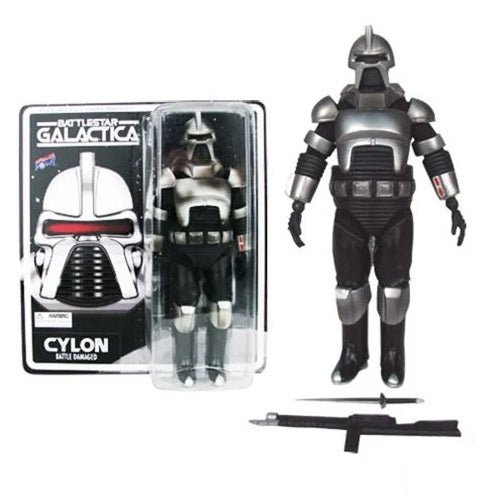 Battlestar Galactica Cylon (Battle Damaged) 8 - Inch Action Figure - by Bif Bang Pow!