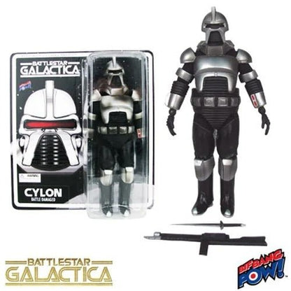 Battlestar Galactica Cylon (Battle Damaged) 8 - Inch Action Figure - by Bif Bang Pow!