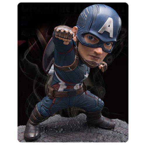 Beast Kingdom Captain America: Civil War - Captain America - Egg Attack EA-023 Statue - by Beast Kingdom | Buy at ToyShnip