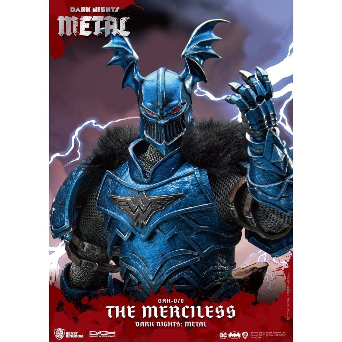 Beast Kingdom DC Dark Knight Death Metal Batman the Merciless DAH-070 Dynamic 8-Ction Figure - by Beast Kingdom | Buy at ToyShnip
