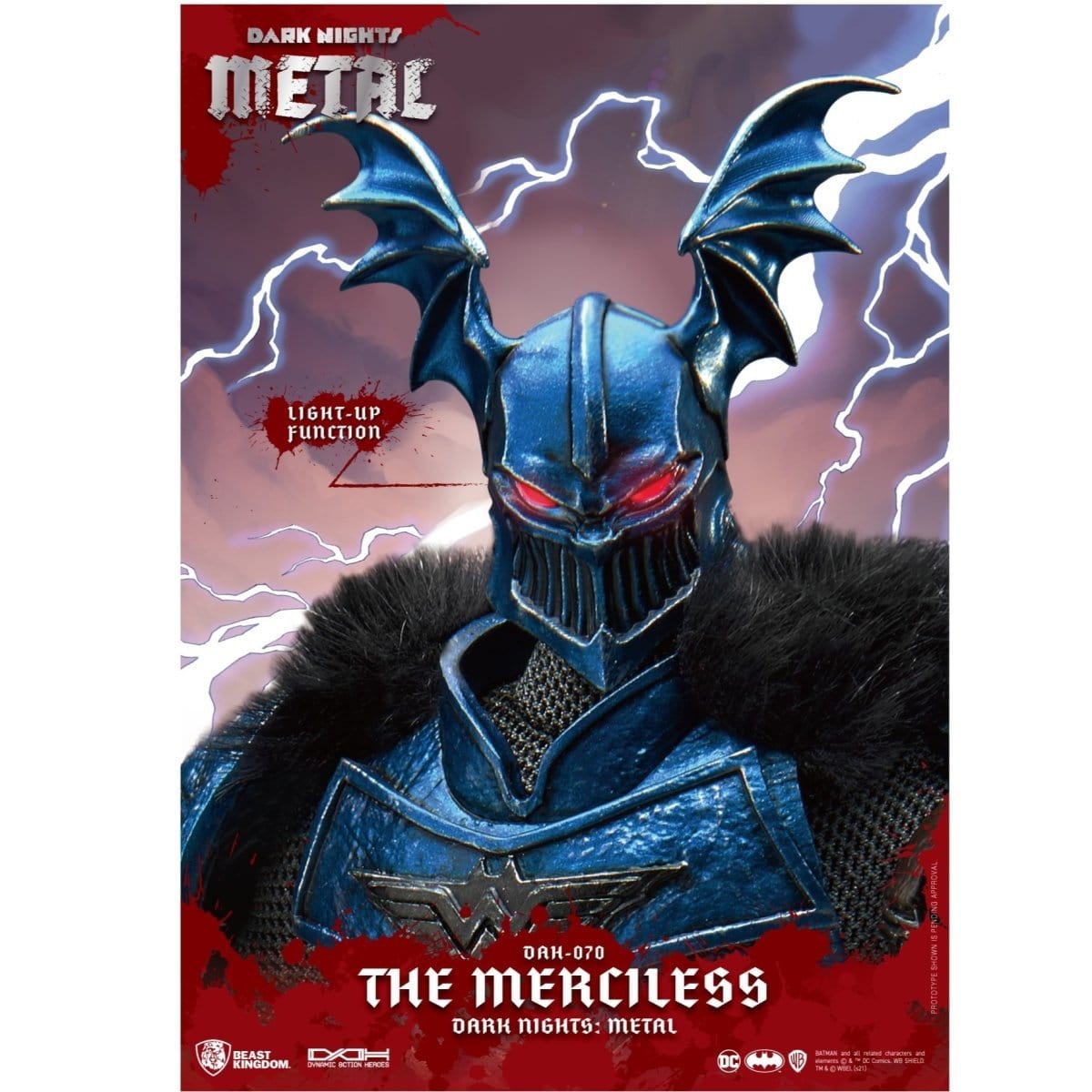 Beast Kingdom DC Dark Knight Death Metal Batman the Merciless DAH-070 Dynamic 8-Ction Figure - by Beast Kingdom | Buy at ToyShnip