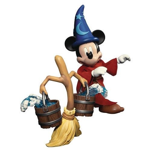 Beast Kingdom Disney Fantasia DAH-041DX Dynamic 8-Ction Mickey Deluxe Version - by Beast Kingdom | Buy at ToyShnip