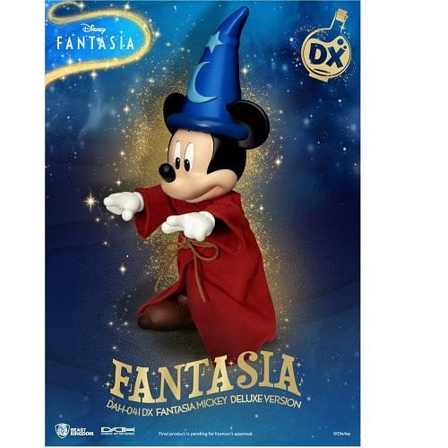 Beast Kingdom Disney Fantasia DAH-041DX Dynamic 8-Ction Mickey Deluxe Version - by Beast Kingdom | Buy at ToyShnip