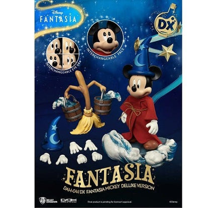 Beast Kingdom Disney Fantasia DAH-041DX Dynamic 8-Ction Mickey Deluxe Version - by Beast Kingdom | Buy at ToyShnip