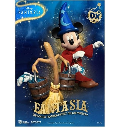 Beast Kingdom Disney Fantasia DAH-041DX Dynamic 8-Ction Mickey Deluxe Version - by Beast Kingdom | Buy at ToyShnip