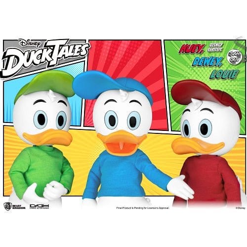Beast Kingdom Ducktales DAH-069 Dynamic 8-Ction Huey Dewey Louie Action Figure Set - by Beast Kingdom | Buy at ToyShnip