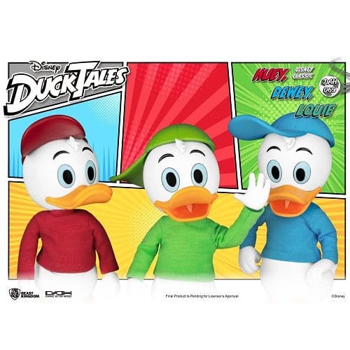 Beast Kingdom Ducktales DAH-069 Dynamic 8-Ction Huey Dewey Louie Action Figure Set - by Beast Kingdom | Buy at ToyShnip