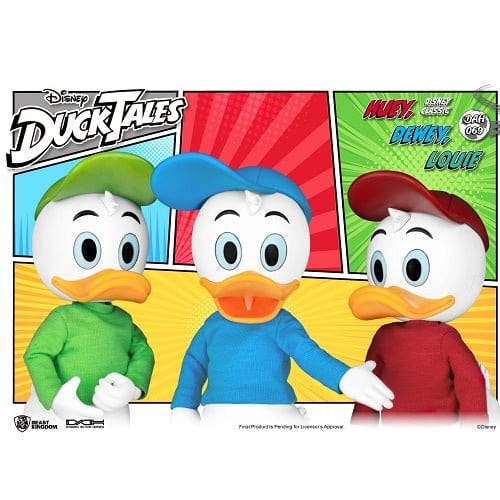 Beast Kingdom Ducktales DAH-069 Dynamic 8-Ction Huey Dewey Louie Action Figure Set - by Beast Kingdom | Buy at ToyShnip