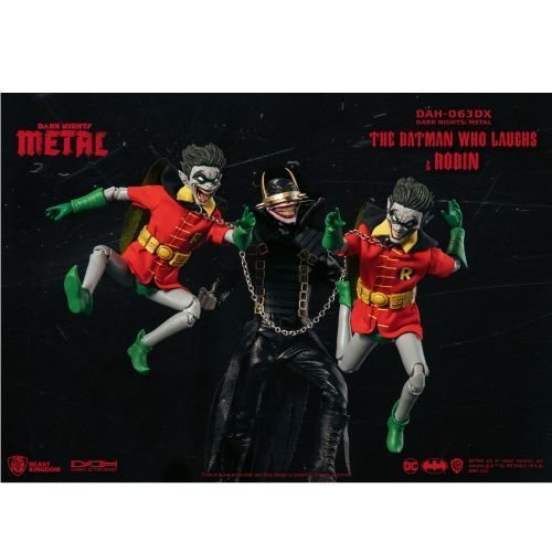 Beast Kingdom FCBD 2023 Dark Knight Metal DAH-063DX The Batman Who Laughs & Robins PX - by Beast Kingdom | Buy at ToyShnip