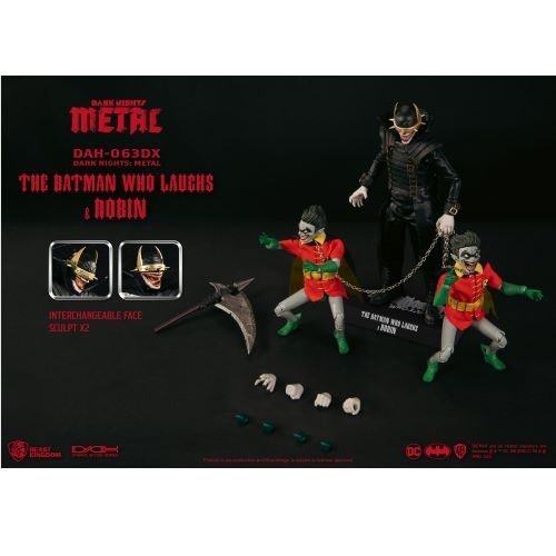 Beast Kingdom FCBD 2023 Dark Knight Metal DAH-063DX The Batman Who Laughs & Robins PX - by Beast Kingdom | Buy at ToyShnip