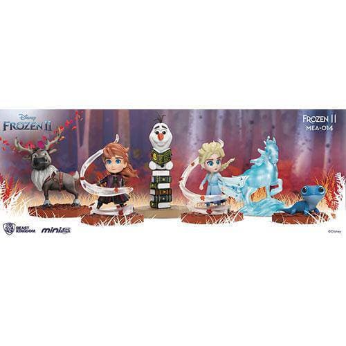 Beast Kingdom Frozen II - Elsa, Anna, Fire Spirit, the Nokk, Oalf - Mini Egg Attack Series MEA-014 6-Piece Figure Set - by Beast Kingdom | Buy at ToyShnip