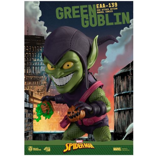 Beast Kingdom Marvel Comics EAA-139 Green Goblin Egg Attack Action Figure - by Beast Kingdom | Buy at ToyShnip