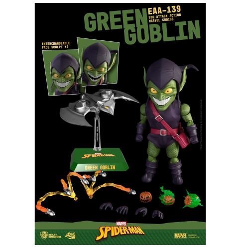 Beast Kingdom Marvel Comics EAA-139 Green Goblin Egg Attack Action Figure - by Beast Kingdom | Buy at ToyShnip