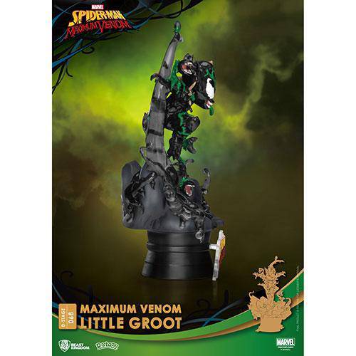Beast Kingdom Marvel Comics: Maximum Venom - Little Groot - DS-068 D-Stage Series 6In Statue - by Beast Kingdom | Buy at ToyShnip
