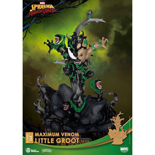 Beast Kingdom Marvel Comics: Maximum Venom - Little Groot - DS-068 D-Stage Series 6In Statue - by Beast Kingdom | Buy at ToyShnip