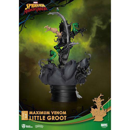 Beast Kingdom Marvel Comics: Maximum Venom - Little Groot - DS-068 D-Stage Series 6In Statue - by Beast Kingdom | Buy at ToyShnip