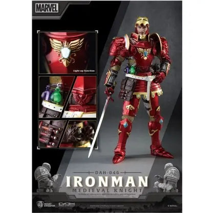Beast Kingdom Medieval Knight Iron Man DAH-046 Dynamic 8-Ction Action Figure - by Beast Kingdom | Buy at ToyShnip