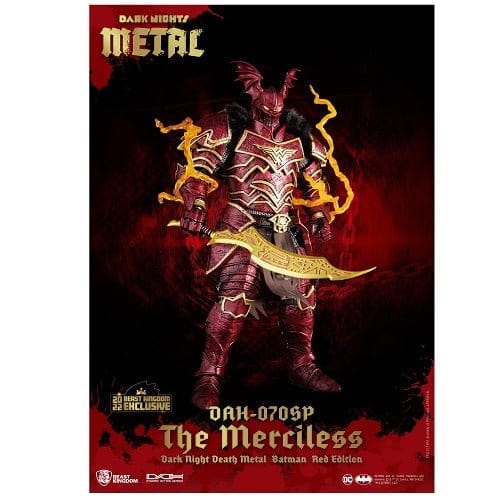 Beast Kingdom SDCC 2022 DK Death DAH-070SP Batman Merciless Red PX Action Figure - by Beast Kingdom | Buy at ToyShnip