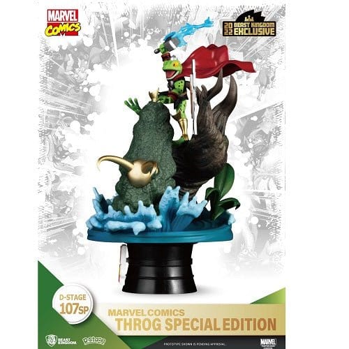Beast Kingdom SDCC 2022 Marvel Comics DS-107SP Throg Special Edition D-Stage 6-Inch Statue - by Beast Kingdom | Buy at ToyShnip