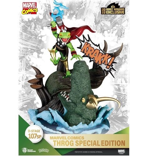 Beast Kingdom SDCC 2022 Marvel Comics DS-107SP Throg Special Edition D-Stage 6-Inch Statue - by Beast Kingdom | Buy at ToyShnip