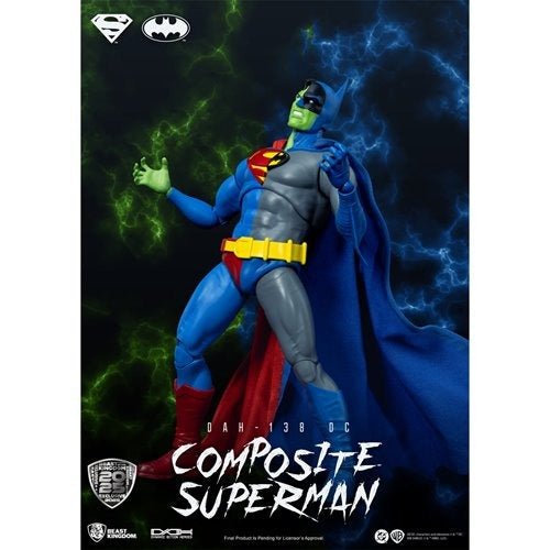 Beast Kingdom SDCC 2025 DAH - 138 DC Composite Superman PX Action Figure - by Beast Kingdom