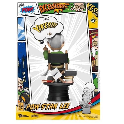Beast Kingdom Stan Lee Pow! DS-087 Diorama Stage 087 6-Inch Figure - by Beast Kingdom | Buy at ToyShnip