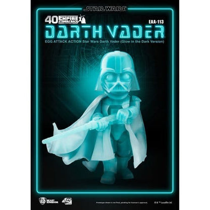 Beast Kingdom Star Wars EAA-113 Darth Vader Glow-in-the-Dark Action Figure - by Beast Kingdom | Buy at ToyShnip