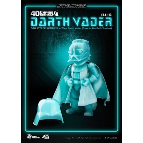 Beast Kingdom Star Wars EAA-113 Darth Vader Glow-in-the-Dark Action Figure - by Beast Kingdom | Buy at ToyShnip