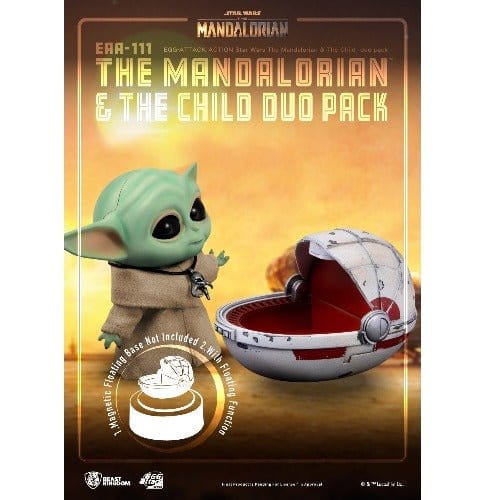 Beast Kingdom Star Wars The Mandalorian & Child EAA-111 Action Figure Set - by Beast Kingdom | Buy at ToyShnip