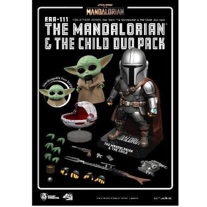 Beast Kingdom Star Wars The Mandalorian & Child EAA-111 Action Figure Set - by Beast Kingdom | Buy at ToyShnip