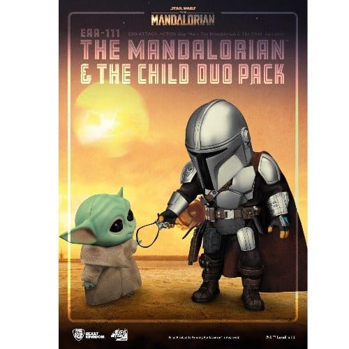 Beast Kingdom Star Wars The Mandalorian & Child EAA-111 Action Figure Set - by Beast Kingdom | Buy at ToyShnip