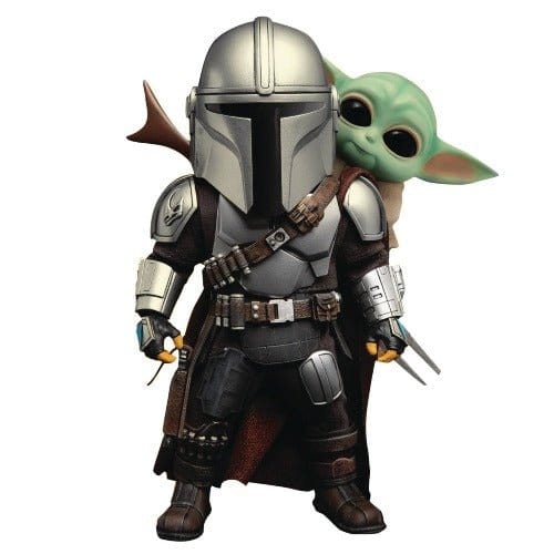 Beast Kingdom Star Wars The Mandalorian & Child EAA-111 Action Figure Set - by Beast Kingdom | Buy at ToyShnip