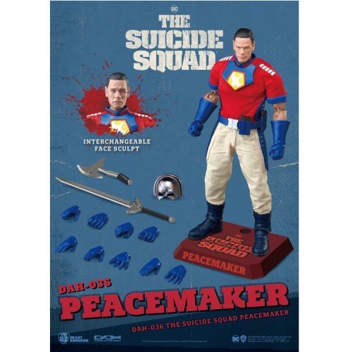 Beast Kingdom The Suicide Squad DAH-036 Dynamic 8-Ction Peacemaker Action Figure - by Beast Kingdom | Buy at ToyShnip