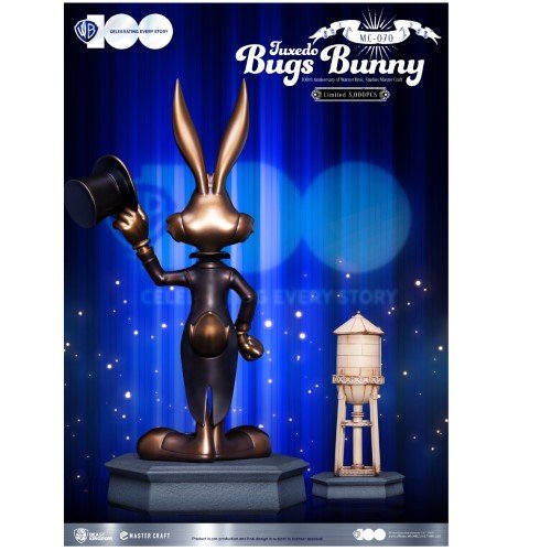 Beast Kingdom Warner Bros. 100Th Anniversary MC-070 Tuxedo Bugs Bunny Master Craft Statue - by Beast Kingdom | Buy at ToyShnip