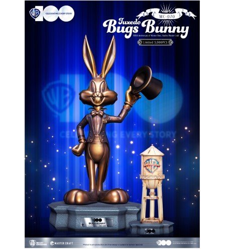 Beast Kingdom Warner Bros. 100Th Anniversary MC-070 Tuxedo Bugs Bunny Master Craft Statue - by Beast Kingdom | Buy at ToyShnip