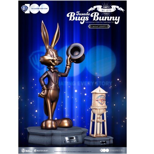 Beast Kingdom Warner Bros. 100Th Anniversary MC-070 Tuxedo Bugs Bunny Master Craft Statue - by Beast Kingdom | Buy at ToyShnip