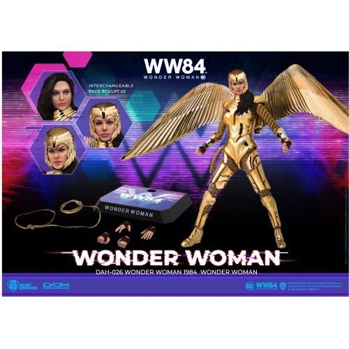 Beast Kingdom Wonder Woman 1984 DAH-026 Dynamic 8-Ction Golden Armor Action Figure - by Beast Kingdom | Buy at ToyShnip