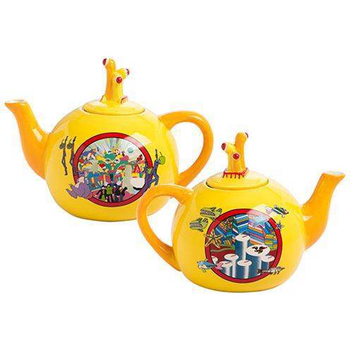 Beatles Yellow Submarine Ceramic Teapot by Vandor 