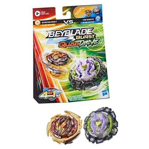 Beyblade Burst Quad Drive Dual Packs - Choose your Beyblade - by Hasbro | Buy at ToyShnip