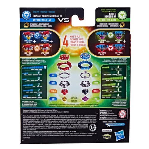 Beyblade Burst Quad Drive Dual Packs - Choose your Beyblade - by Hasbro | Buy at ToyShnip