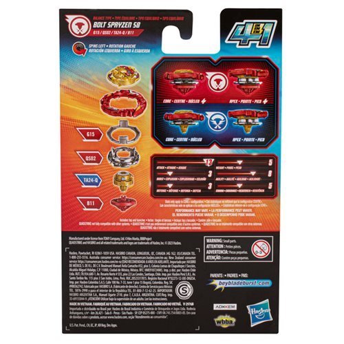 Beyblade Burst QuadStrike - Choose your Beyblade - by Hasbro | Buy at ToyShnip