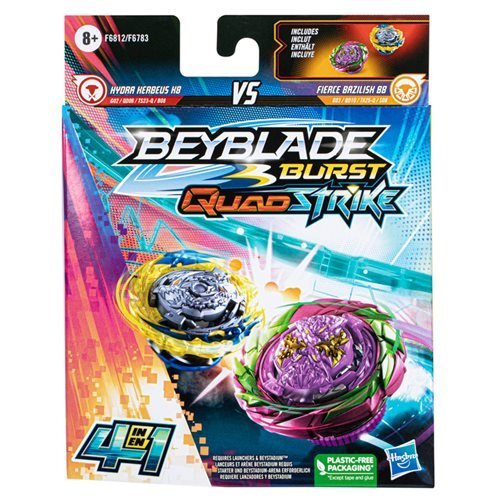 Beyblade Burst QuadStrike Dual Pack - Choose your Beyblade - by Hasbro | Buy at ToyShnip