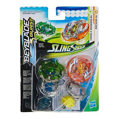 Beyblade Burst Turbo Slingshock Dual Pack - Choose your Beyblade - by Hasbro | Buy at ToyShnip