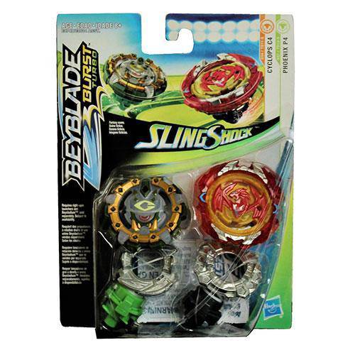Beyblade Burst Turbo Slingshock Dual Pack - Choose your Beyblade - by Hasbro | Buy at ToyShnip
