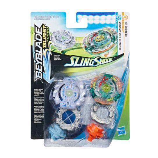 Beyblade Burst Turbo Slingshock Dual Pack - Choose your Beyblade - by Hasbro | Buy at ToyShnip