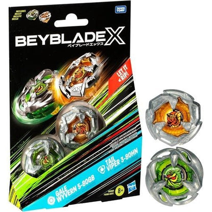 Beyblade X Dual Pack Set - Select Set(s) - by Hasbro