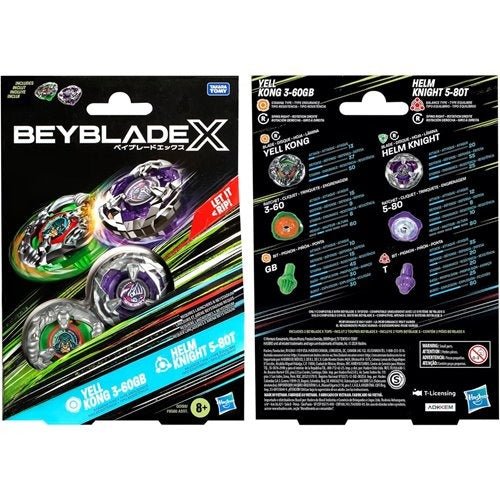 Beyblade X Dual Pack Set - Select Set(s) - by Hasbro